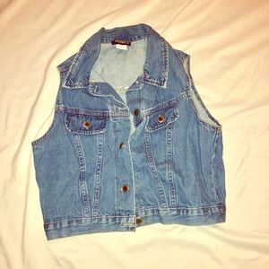 Vintage Jean Vest